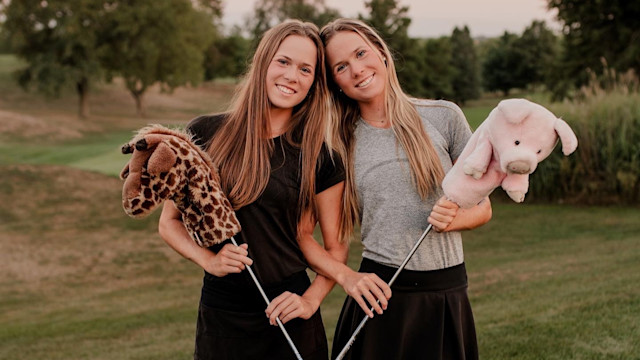 The Sander Twins Take On PGA's High School Golf National Invitational Together